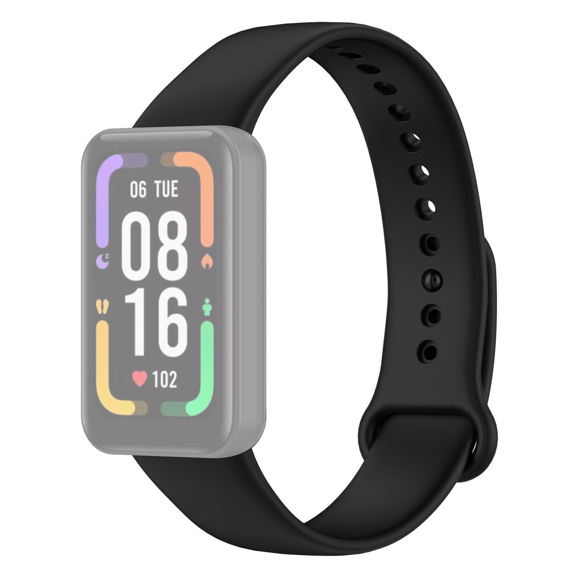 For Xiaomi Redmi Smart Band Pro Solid Color Soft Silicone Watch Band Adjustable Wrist Strap For Xiaomi Redmi Smart Band Pro Solid Color Soft Silicone Watch Band Adjustable Wrist Strap